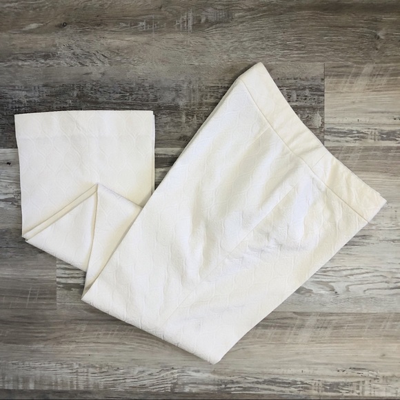 Elie Tahari Pants - Elie Tahari Ivory Jacquard Dress Pants Inseam 34